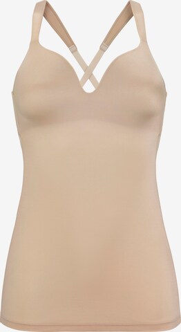 NUANCE T-shirt Bra in Beige: front