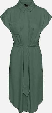 VERO MODA Blousejurk 'Millie' in Groen: voorkant