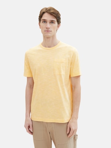 Maglietta di TOM TAILOR in giallo: frontale