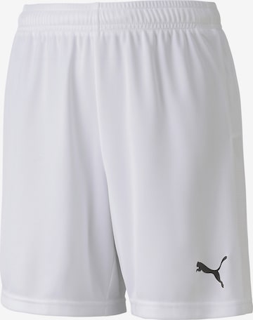 PUMA Sportshorts 'TeamGOAL 23' in Weiß: Vorderseite