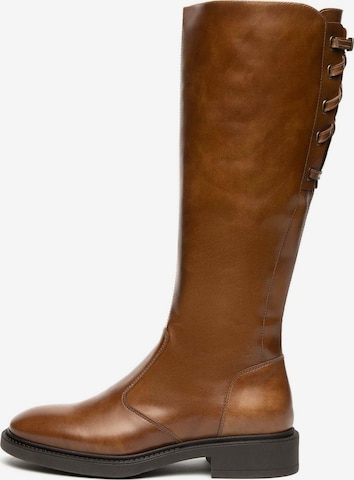 Bottes 'Manolete Pomezia' Nero Giardini en marron : devant