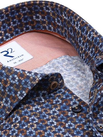 Coupe regular Chemise R2 Amsterdam en bleu