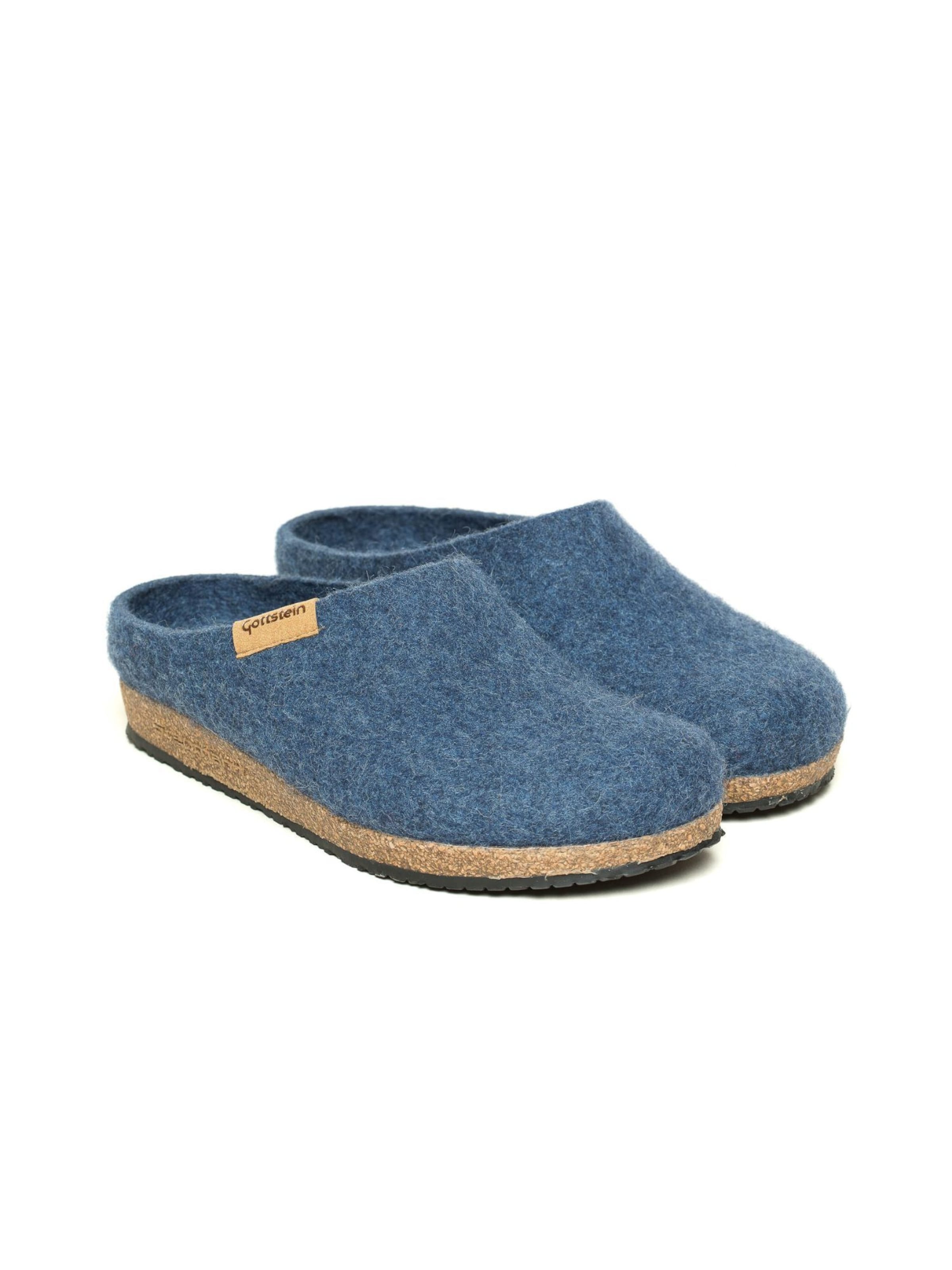 Stegmann Clogs 'Filzclogs Stegmann 208' in Blue