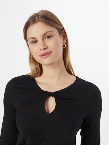 PIECES Bluse 'MINA' in Schwarz