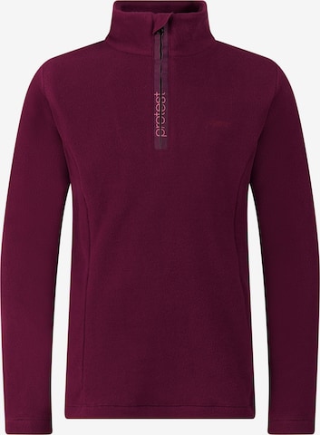 PROTEST Athletic Sweatshirt 'Remutey JR' in Purple: front