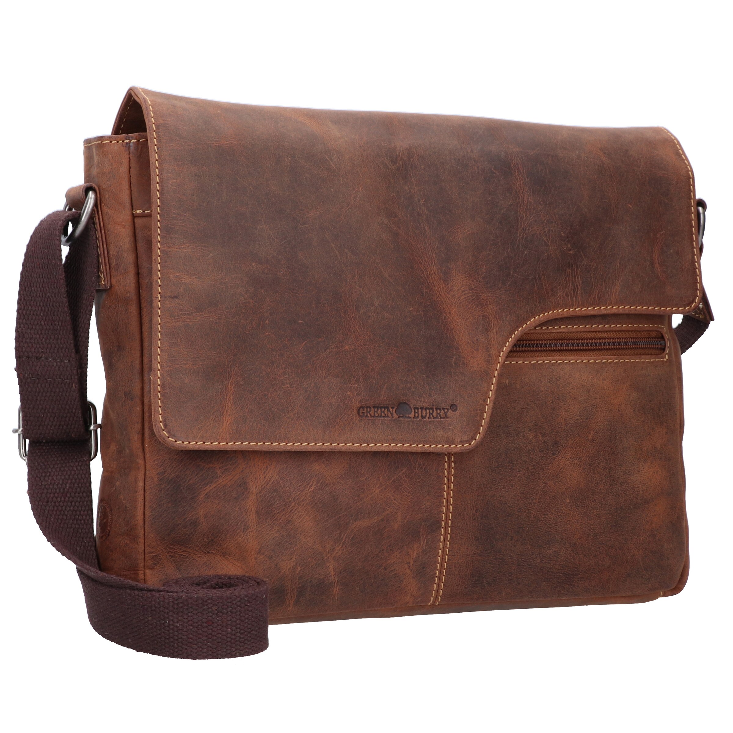 Sac à bandoulière GREENBURRY en marron