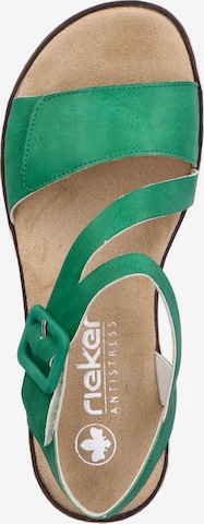 Sandalo di Rieker in verde