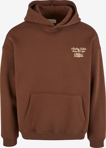 Another Cotton Lab Collegepaita 'Workation' värissä ruskea: etupuoli