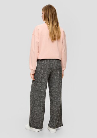 Wide Leg Pantalon QS en gris