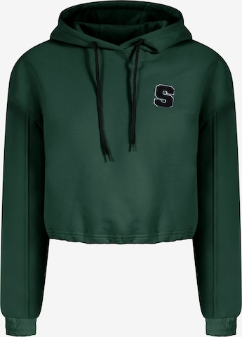 Sweat-shirt 'Rylanda' Smilodox en vert : devant