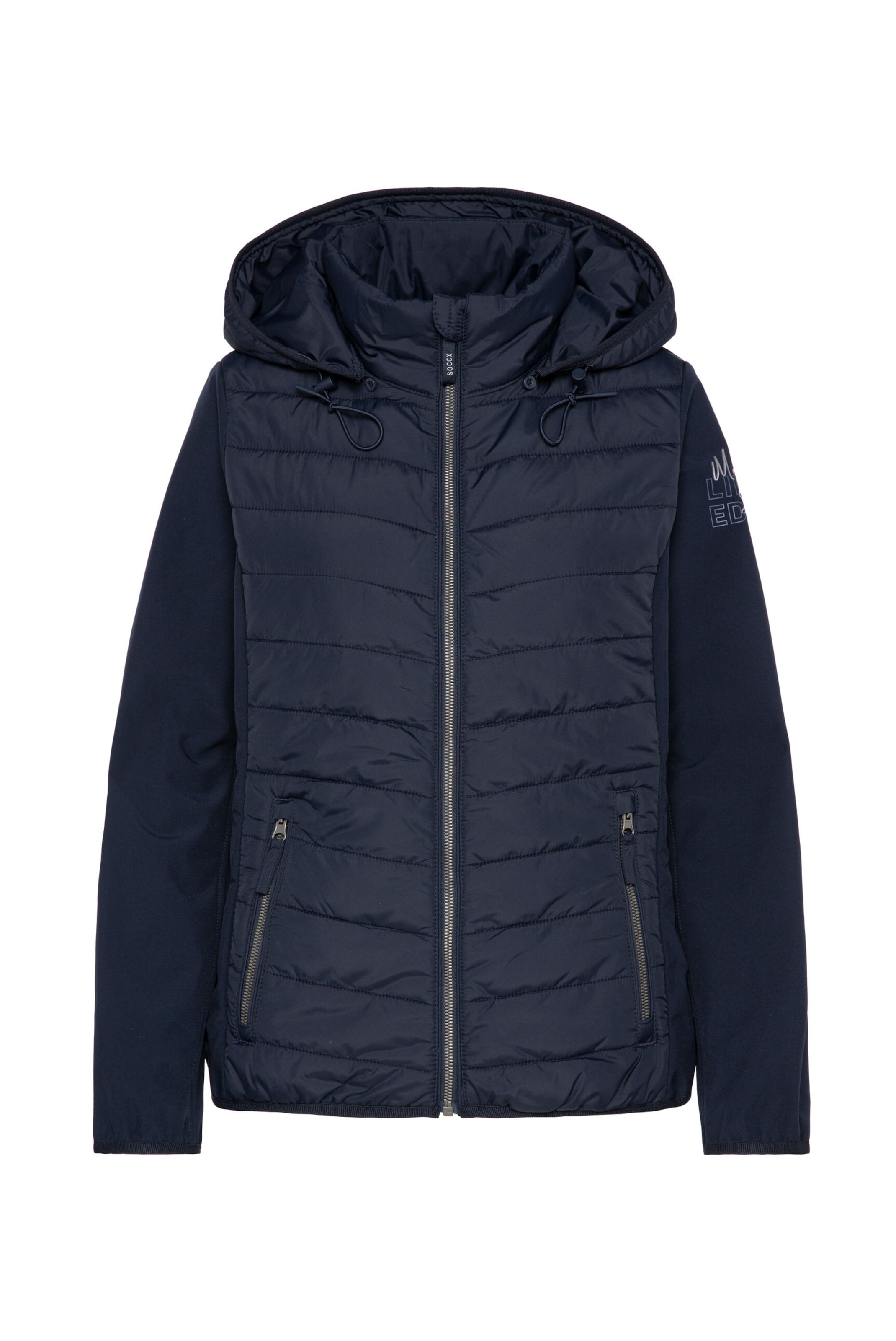 Soccx Зимняя куртка 'Konnichiwa' в Синий: спереди