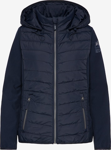 Soccx Between-Season Jacket 'Konnichiwa' in Blue: front