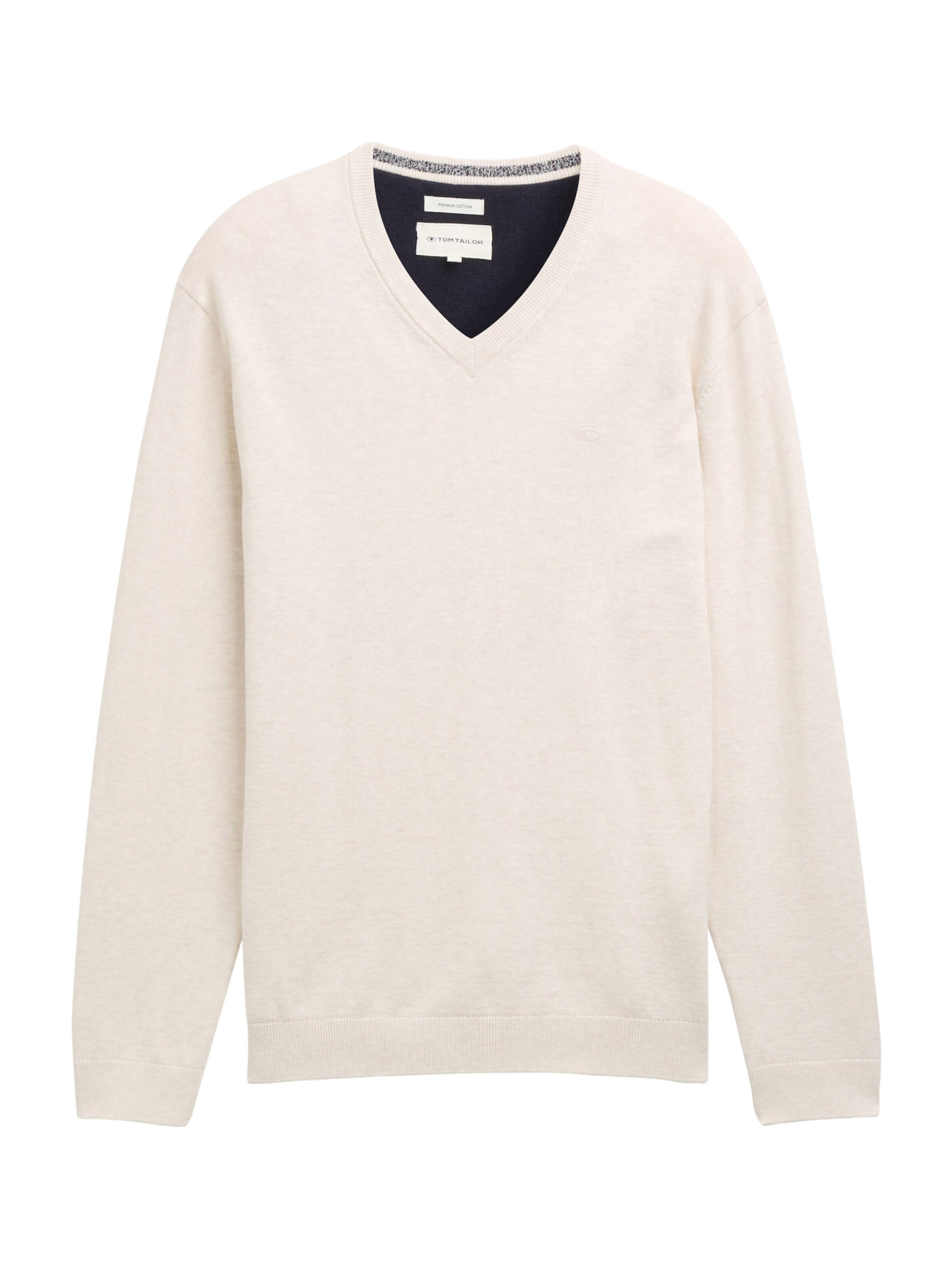 TOM TAILOR Свитер в Бежевый: спереди