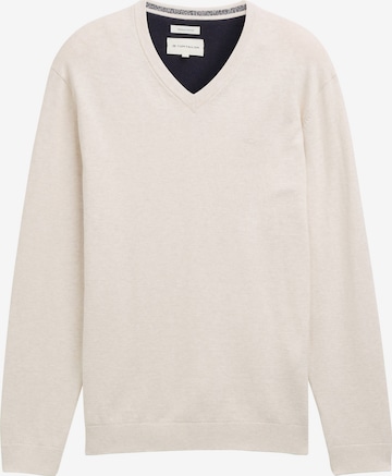 TOM TAILOR Свитер в Бежевый: спереди