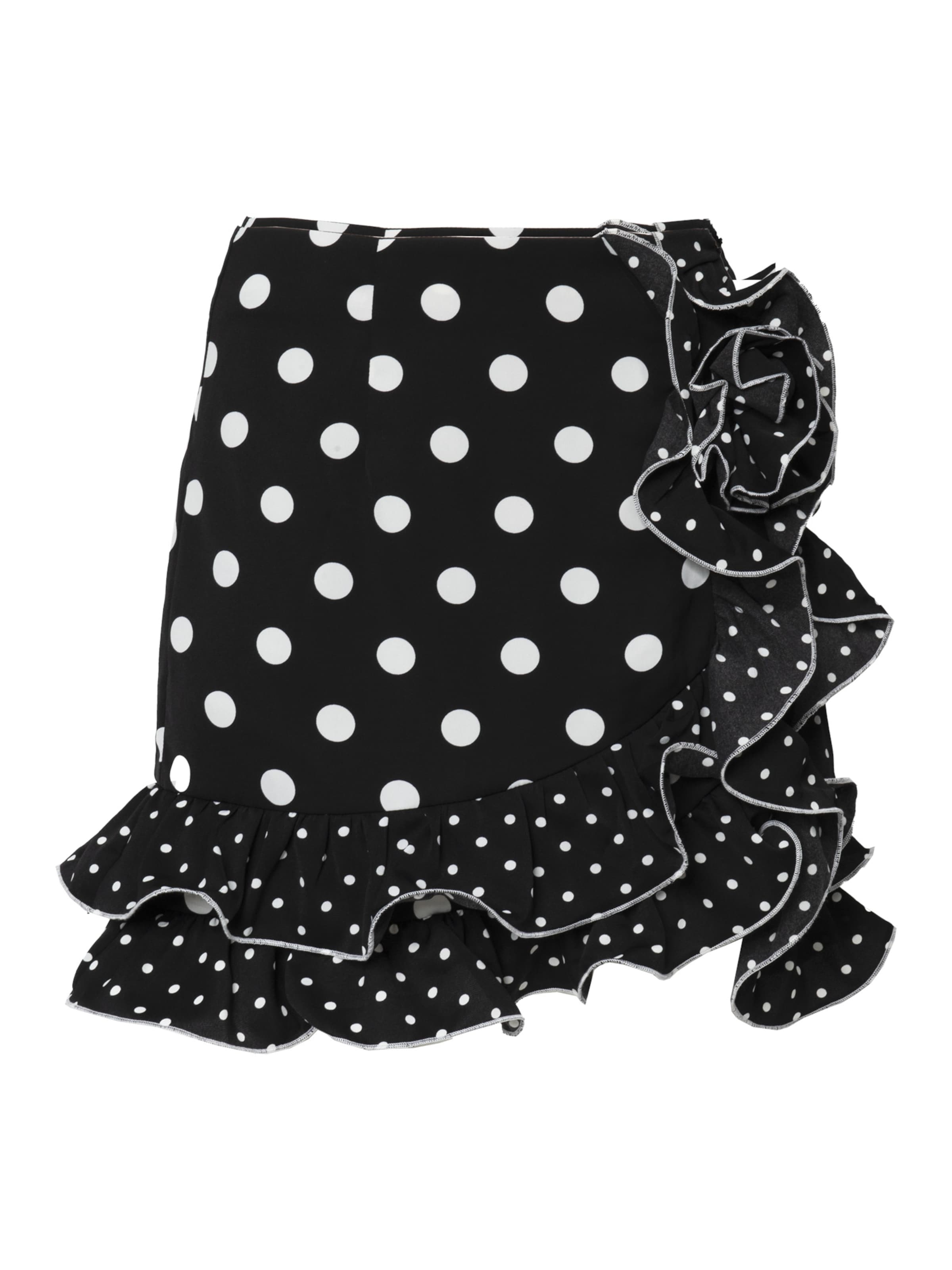 Influencer Kjol i svart: framsida