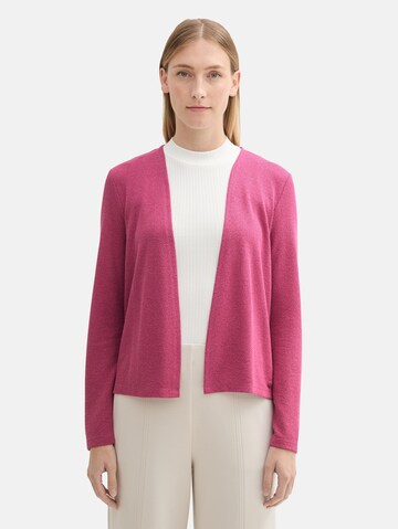 TOM TAILOR Strickjacke in Pink: Vorderseite