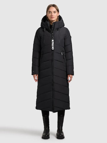 khujo Winter Coat 'Stama' in Black