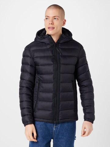 STRELLSON Winterjas in Zwart: voorkant