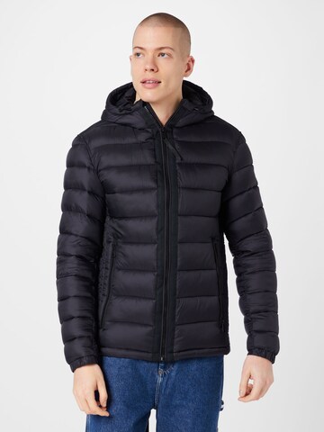 STRELLSON Winter Jacket in Black: front