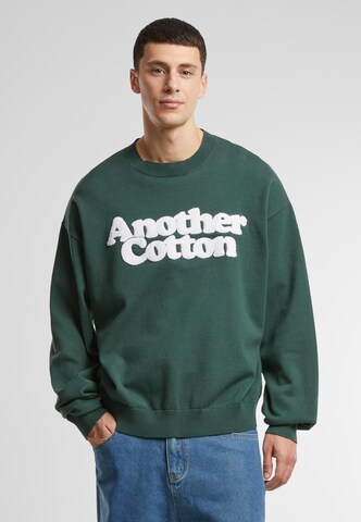 Another Cotton Lab Свитшот 'Chenille' в Зеленый: спереди