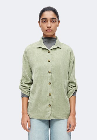 Hailys - Blusa 'Ro44bina' en verde: frente