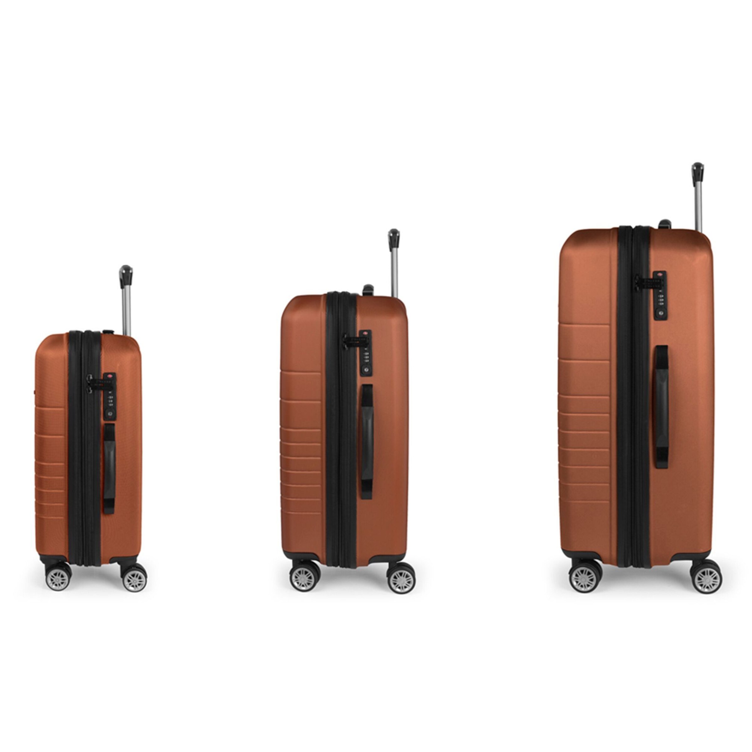 Gabol Suitcase Set 'Escape' in Bronze
