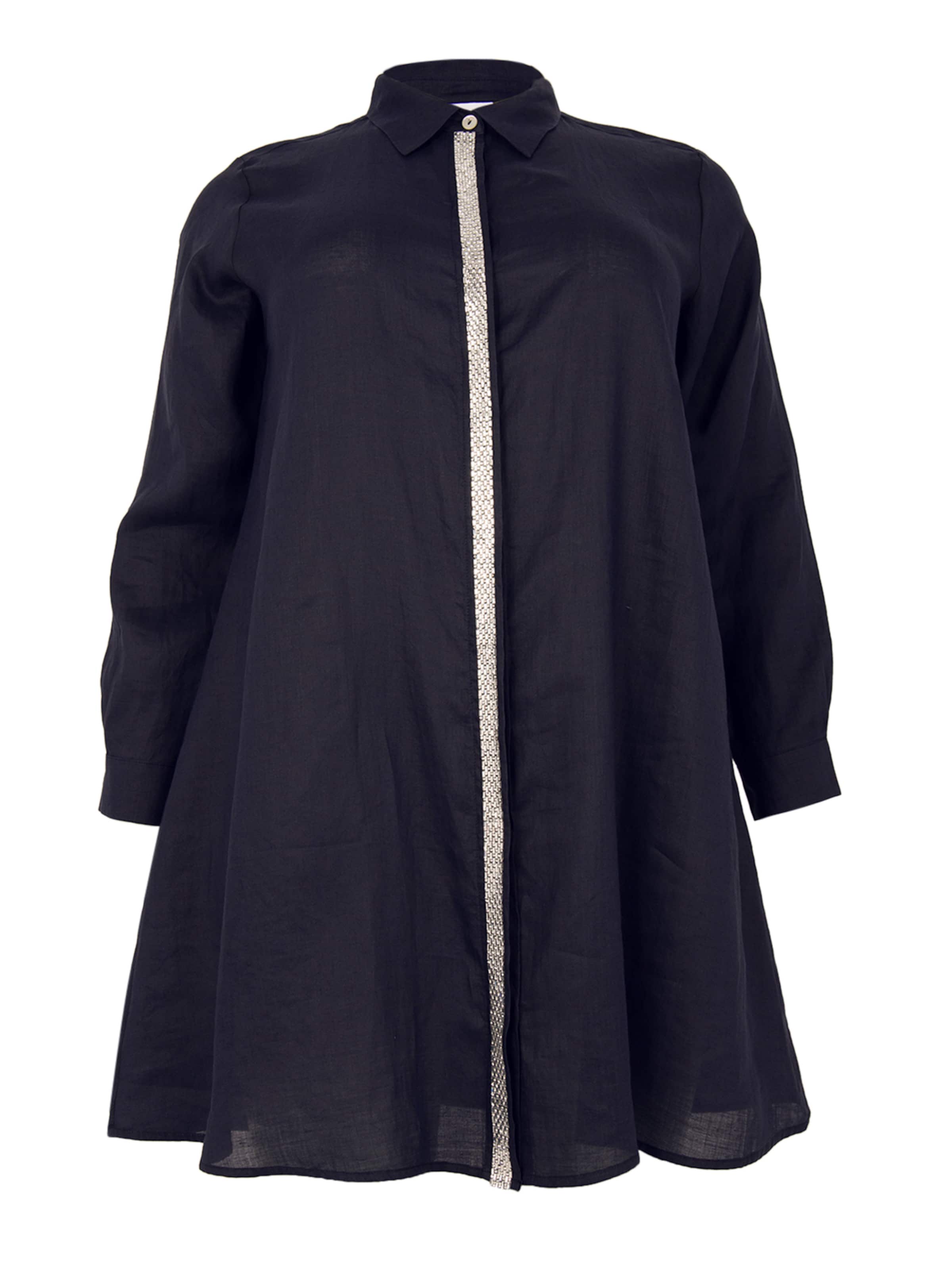 YOEK Blouse in Blue: front