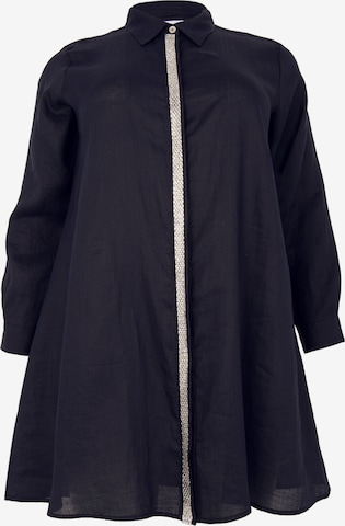 YOEK Bluse in Blau: Vorderseite