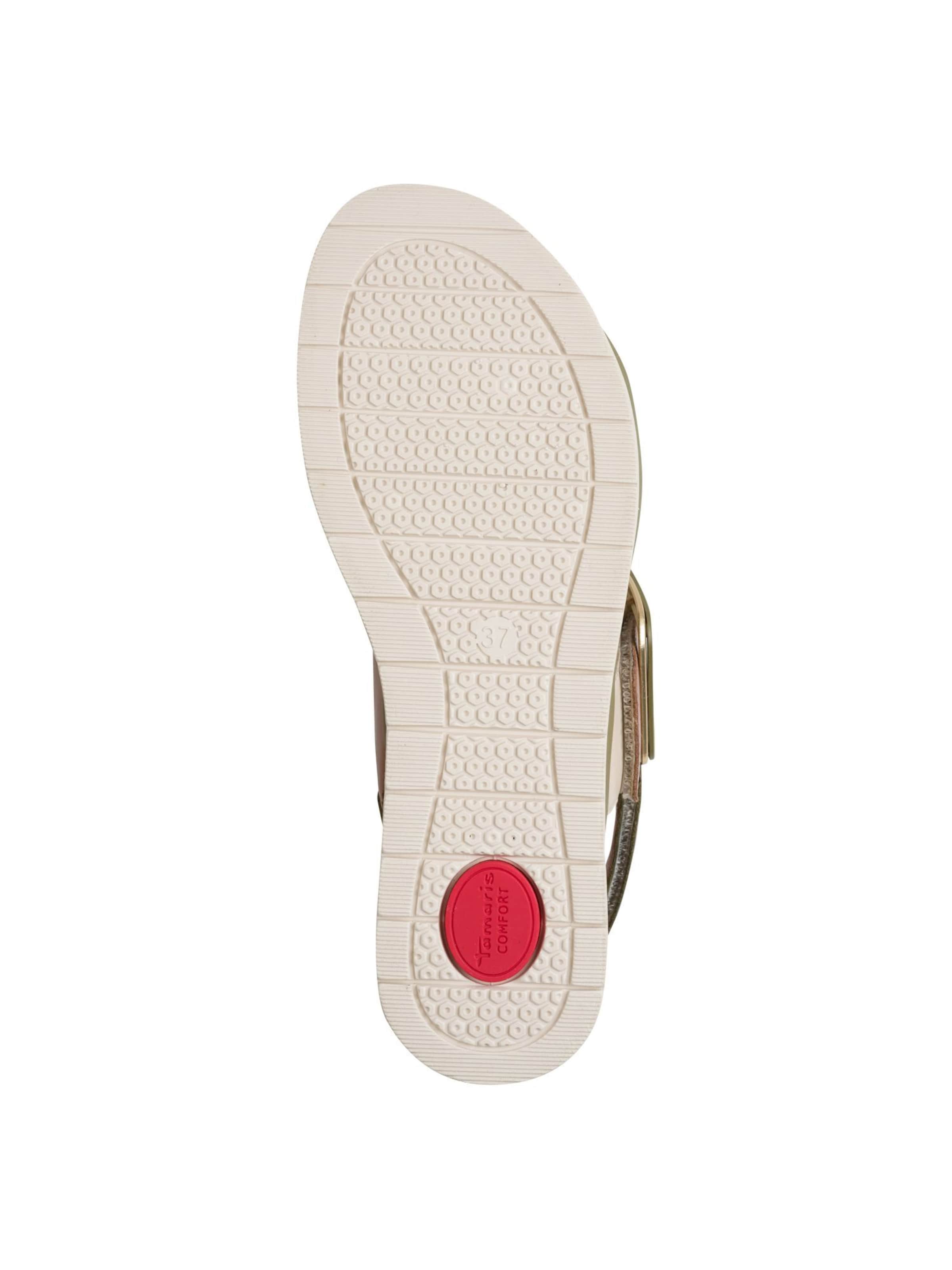 Sandales Tamaris en vert