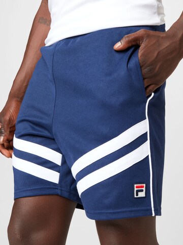 Regular Pantaloni sport 'Zugo' de la FILA pe albastru