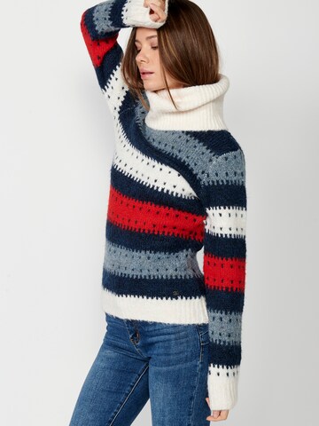 Pull-over KOROSHI en bleu