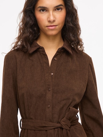 VILA - Vestido camisero 'VIELSA' en marrón