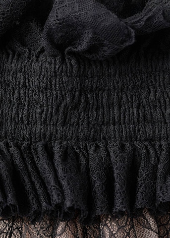 MANGO Top 'Barquete' in Schwarz