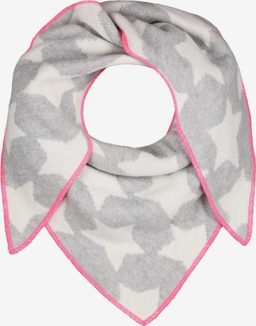 Zwillingsherz Chusta w kolorze szary: przód