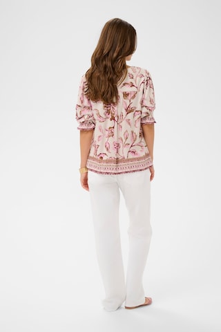 Cream Bluse 'CRTiah' in Pink