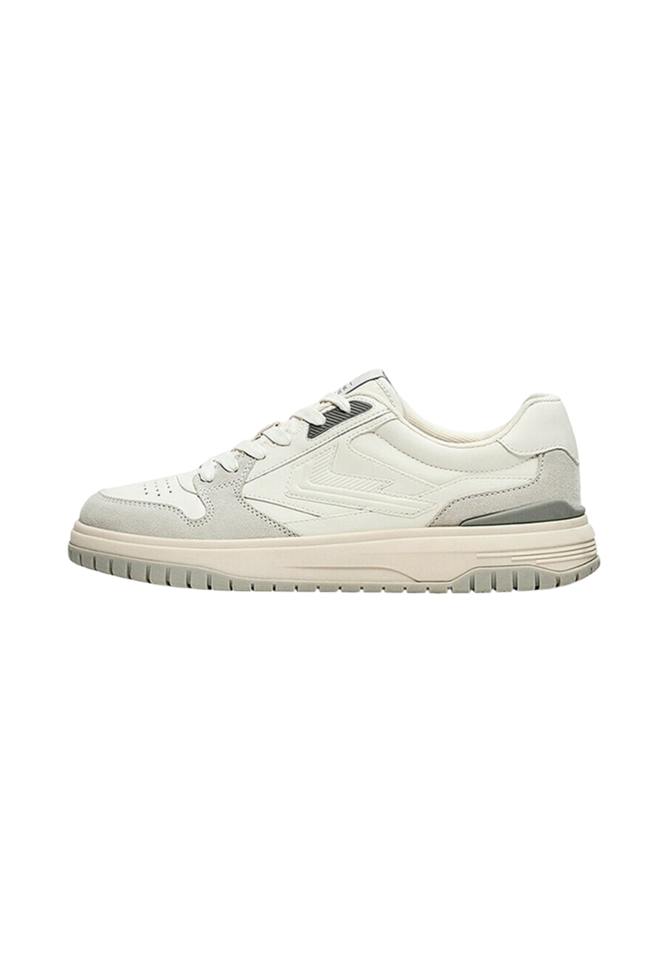 Bershka Platform trainers in 40 in Grey / White, Item view