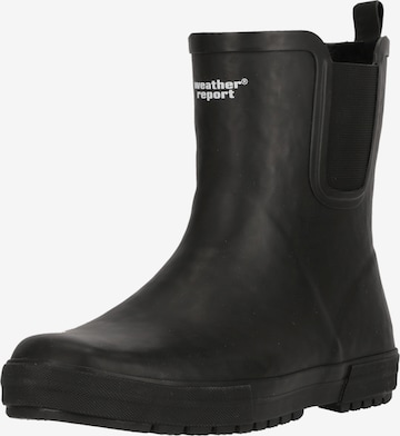 Weather Report Gummistiefel 'Erickson' in Schwarz: Vorderseite