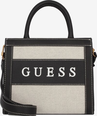 GUESS Handtasche 'Salford' in creme / schwarz / weiß, Produktansicht