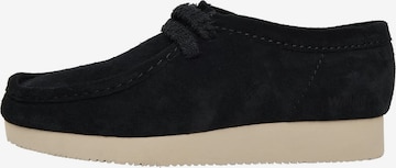 Mocassin 'Wallabee Lite' Clarks Originals en noir : devant