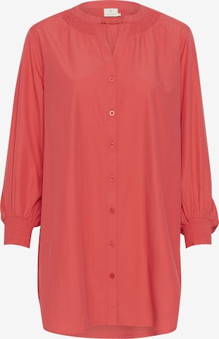 Kaffe Tunic 'Mie' in Red: front