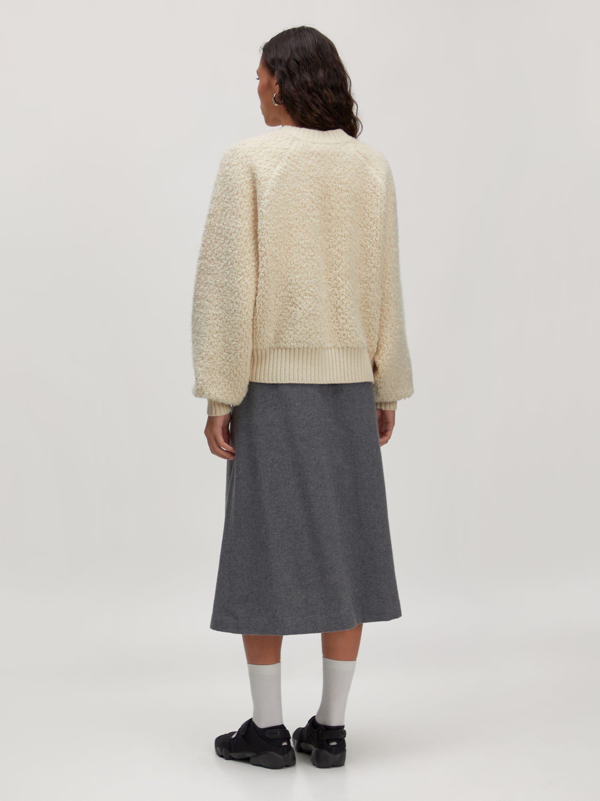 EDITED Produkte Strickjacke 'Sindy' creme