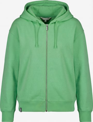 Veste de survêtement 'LivAK P' alife & kickin en vert : devant