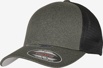 Casquette Flexfit en vert : devant