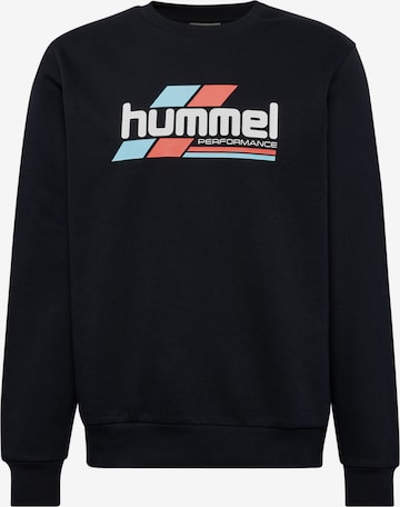 Hummel Athletic Sweatshirt in Black: front