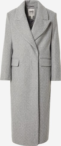 River Island Between-seasons coat in Grey: front