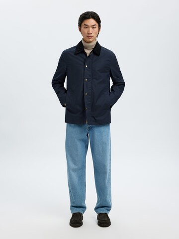 SELECTED - Chaqueta de entretiempo 'SLHWALTER' en azul