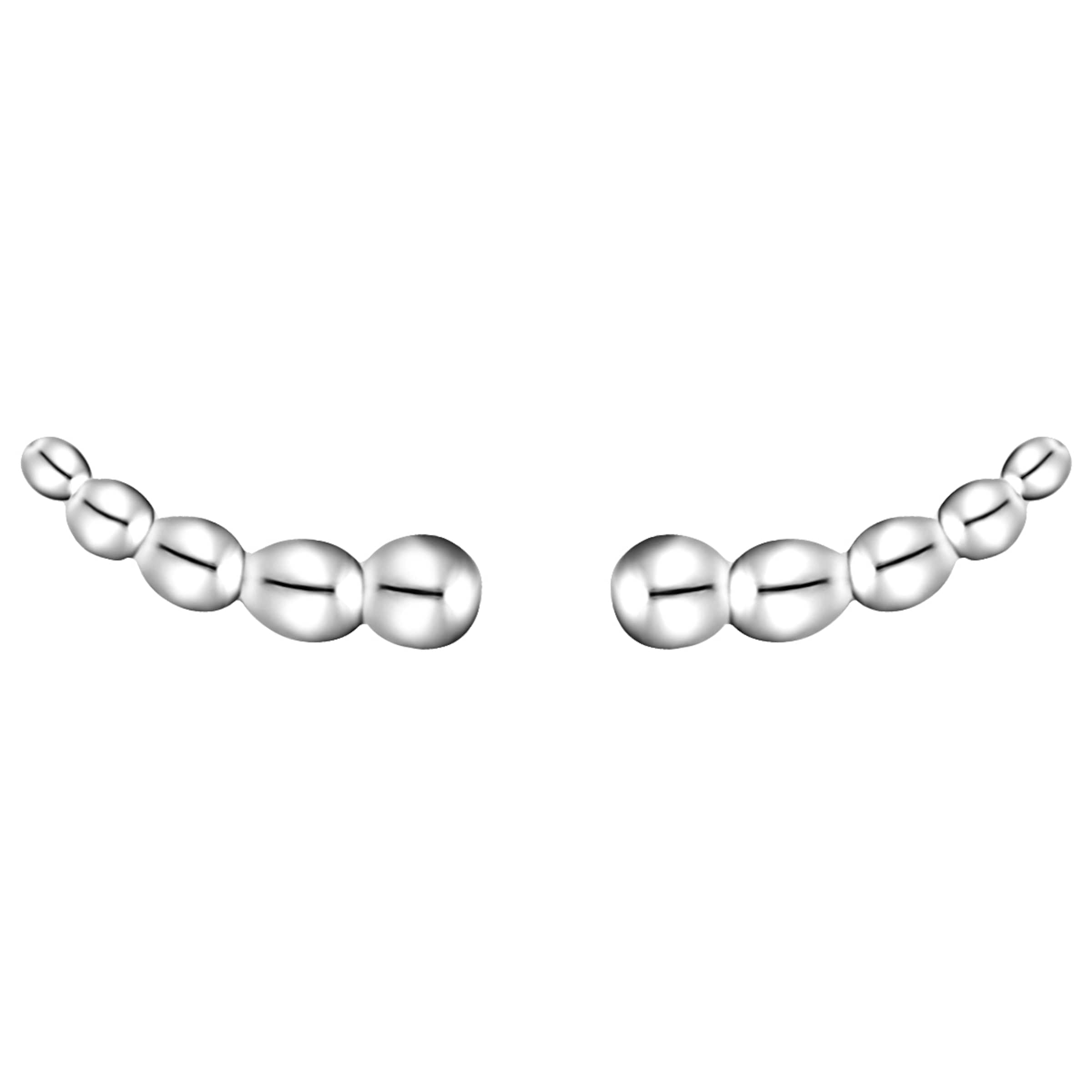 Glanzstücke München Oorbellen in Zilver: voorkant