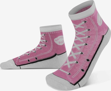 normani Socks in Pink: front