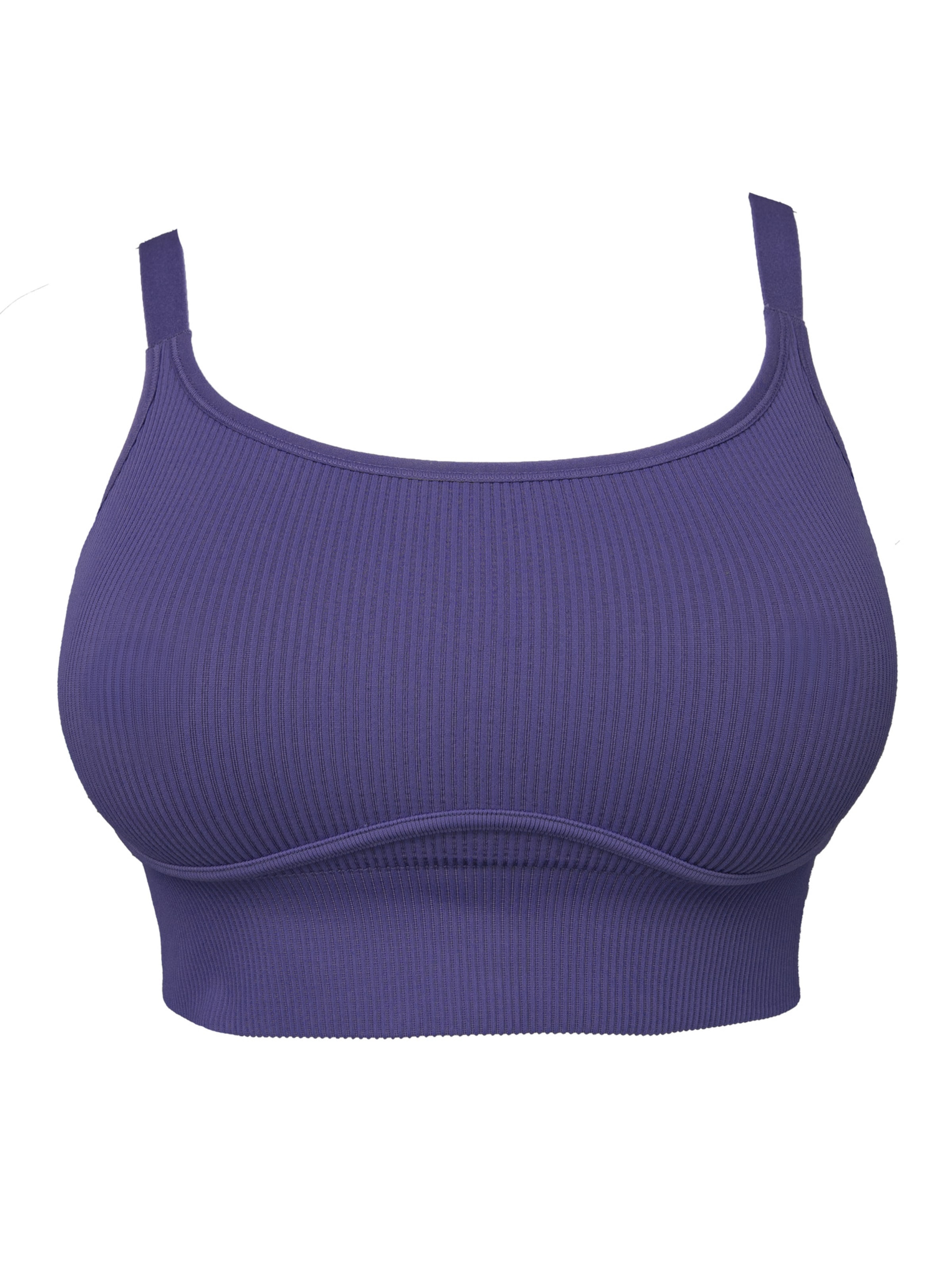 Bustier Soutien-gorge 'Freeda' SugarShape en violet : devant
