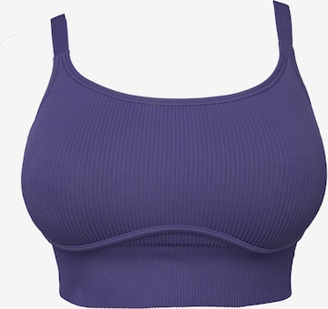 Bustier Soutien-gorge 'Freeda' SugarShape en violet : devant